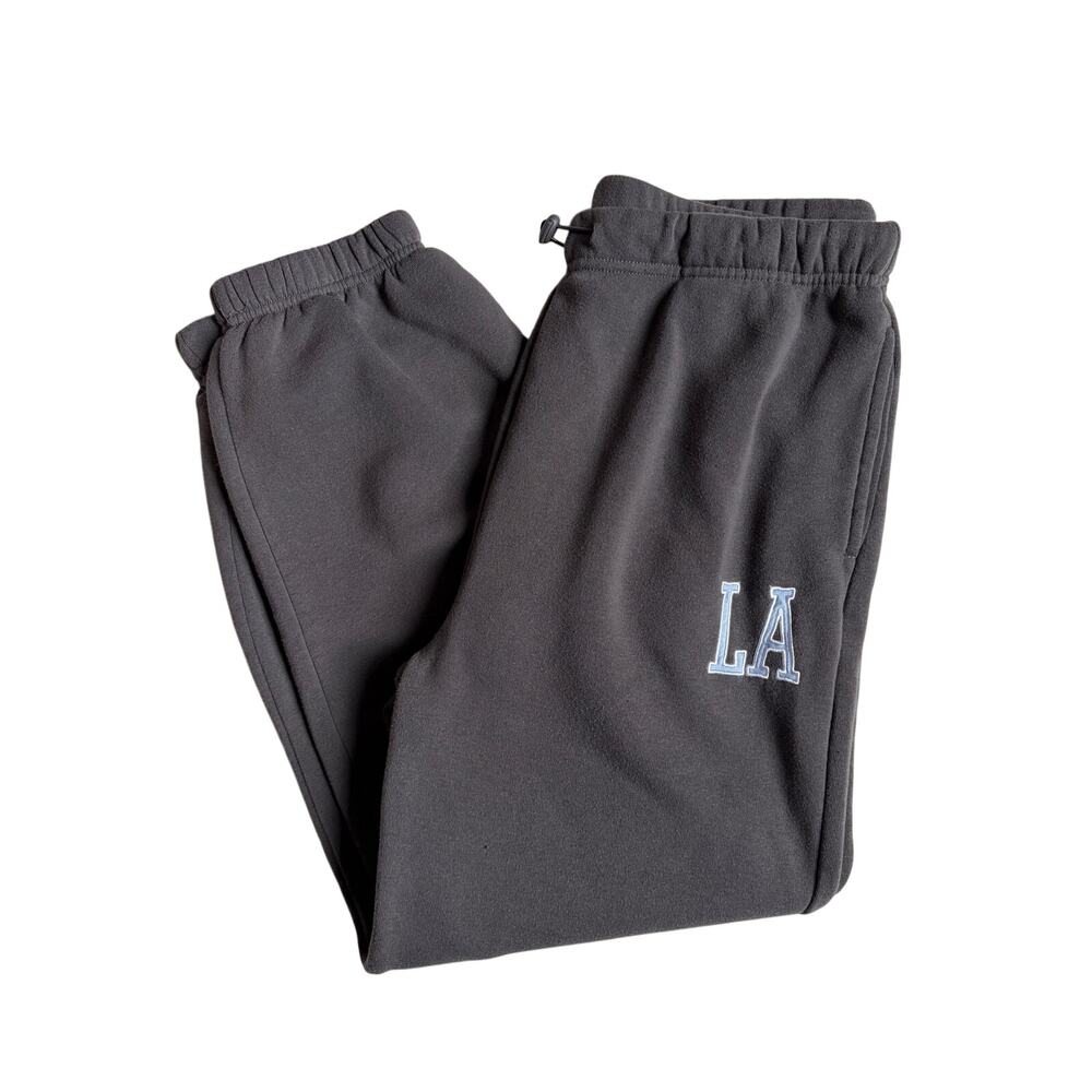 Lazy Sunday LA Jogger Sweatpants (Grey) - Large